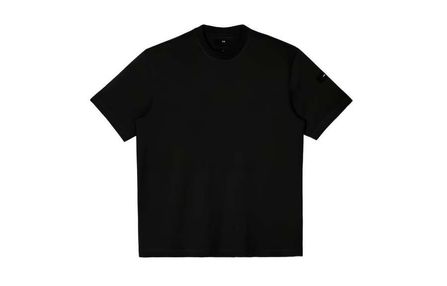 Y-3 logo-print short-sleeved T-shirt