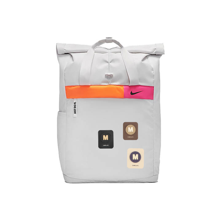 Nike Nike Fabric Backpack Unisex Light Silver Gray
