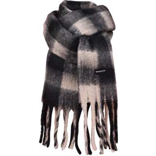 Warrior Polyester Plush Yarn Scarf Unisex