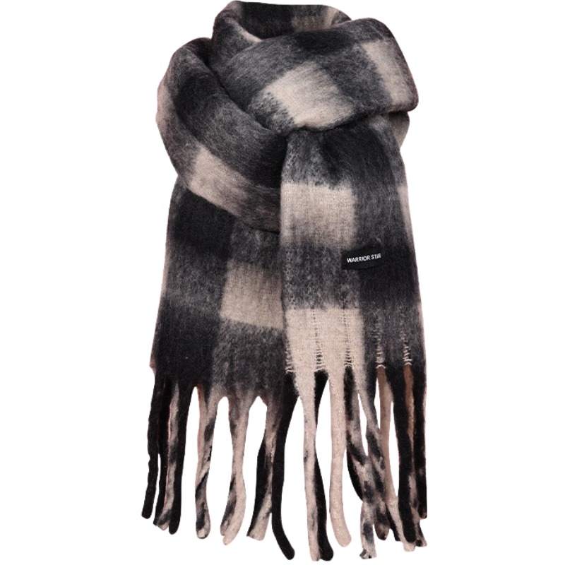 WARRIOR Warrior Polyester Plush Yarn Scarf Unisex