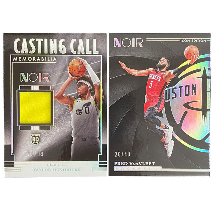 PANINI 2023 24 Hendrix RC Rising Stars Jersey NOIR99+Noir Fred, VanVleet 26/49, Star Card Pass Through Sports Cards