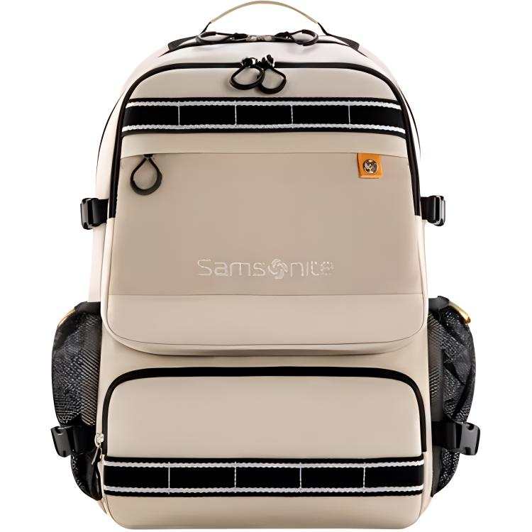 Samsonite SAMSONITE Fabric Student Bag Unisex Beige/Black