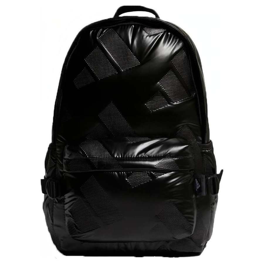 Adidas Adidas Zip Closure Polyester Sports Bag, Training Bag, Casual Bag, Backpack Regular Unisex Black