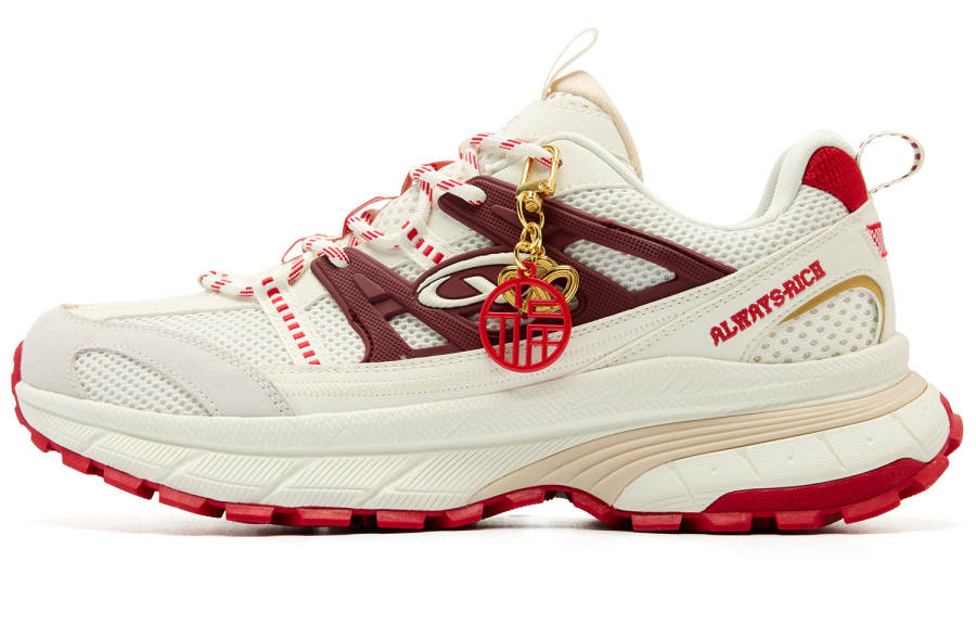 QIAODAN Kaiyuan V3 Low top Casual Shoes Men's Red White