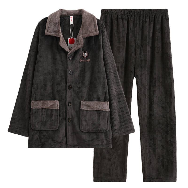 FENTENG FENTENG Pajama Set Men's Noble Gray