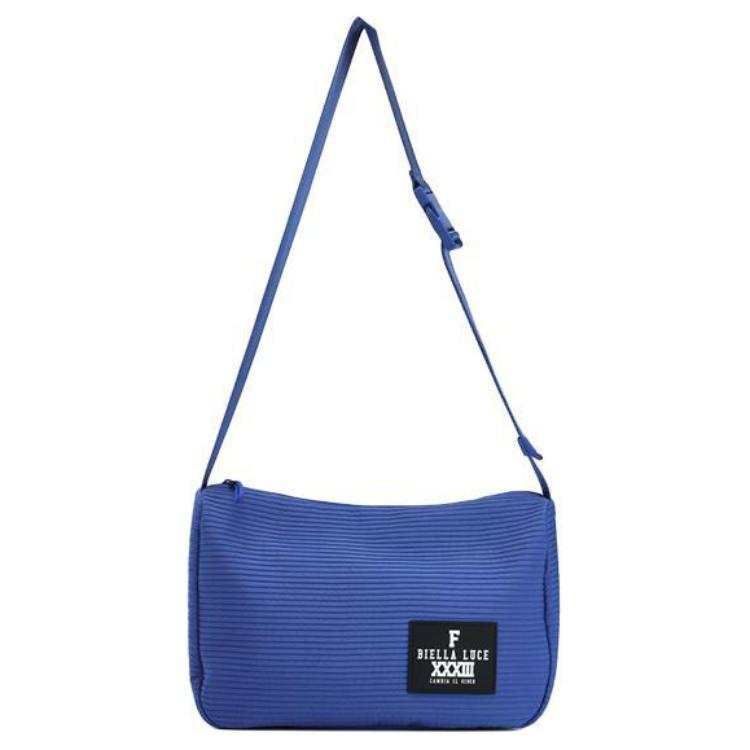 FILA FUSION Fabric Handbag, Shoulder Bag, Crossbody Bag Unisex Santorini Blue