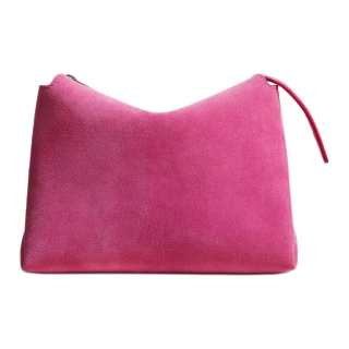 KHAITE Goatskin Clutch Women's Pink