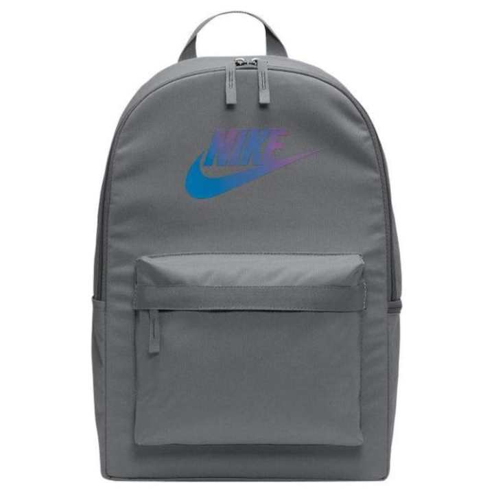 Nike Nike Polyester Backpack Regular Unisex Silver Gray