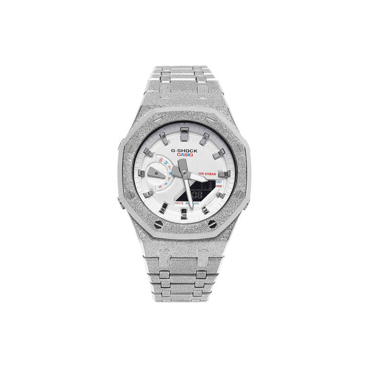 CASIO CASIO Custom Collection Quartz Movement Stainless Steel Watchband Watch Men's Watches Silver Dial