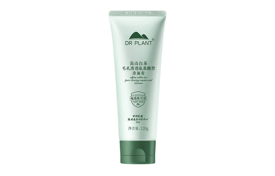 Dr.Plant White Tea White Mud Cleanser Cleaning Oily Skin Dry Skin 120g/120g*2