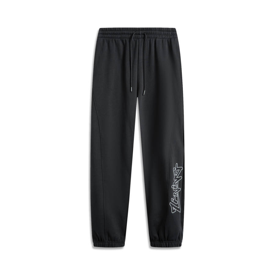 Li-Ning Li Ning Sports Life Collection Knitted Sweatpants Men's Black