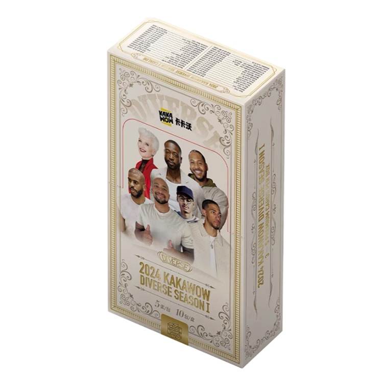 Suplay KAKAWOW DIVERSE Trading Cards Season Ⅰ Hall Of Fame Collectible Cards Collectible Cards Full Box 10 Pack