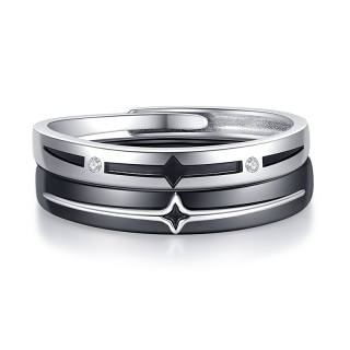 FireMonkey Star Collection 999 Fine Silver Rings Unisex