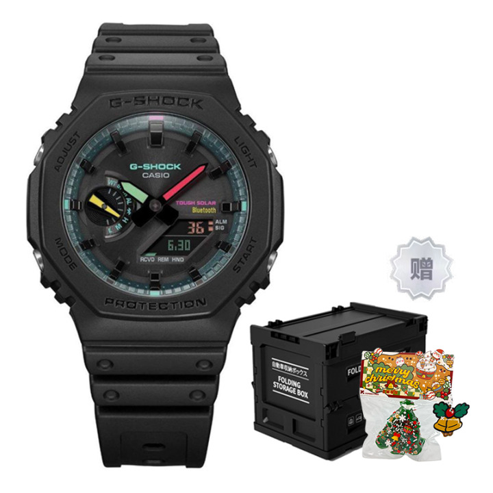 CASIO CASIO Unisex Liquid Crystal/Analog Dual Display Series Black Watch