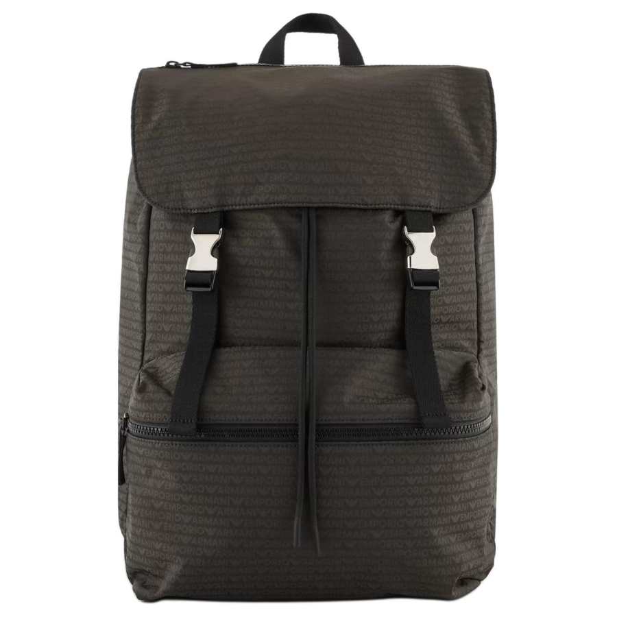 EMPORIO ARMANI Nylon Backpack Unisex Green
