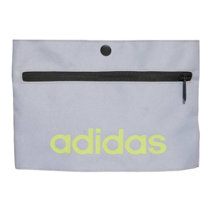Adidas Adidas Polyester Handheld Shoulder Bag, Crossbody Bag Regular Unisex Light Silver