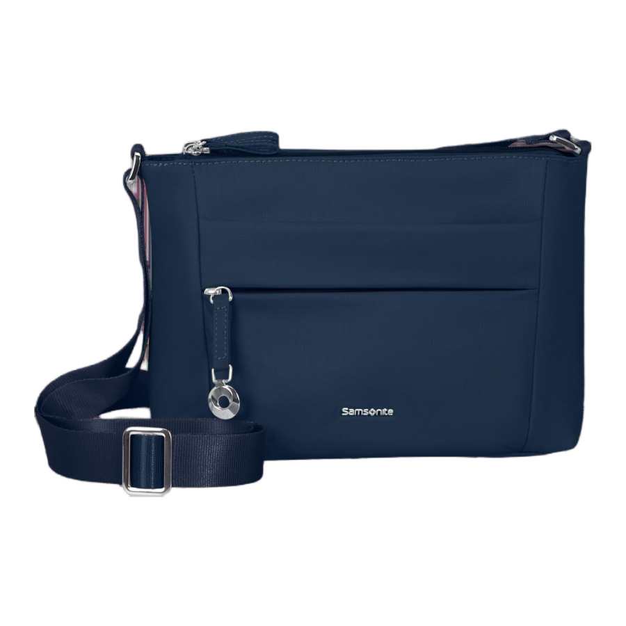 Samsonite SAMSONITE Nylon Crossbody Bag, Shoulder Bag Women's Navy Blue