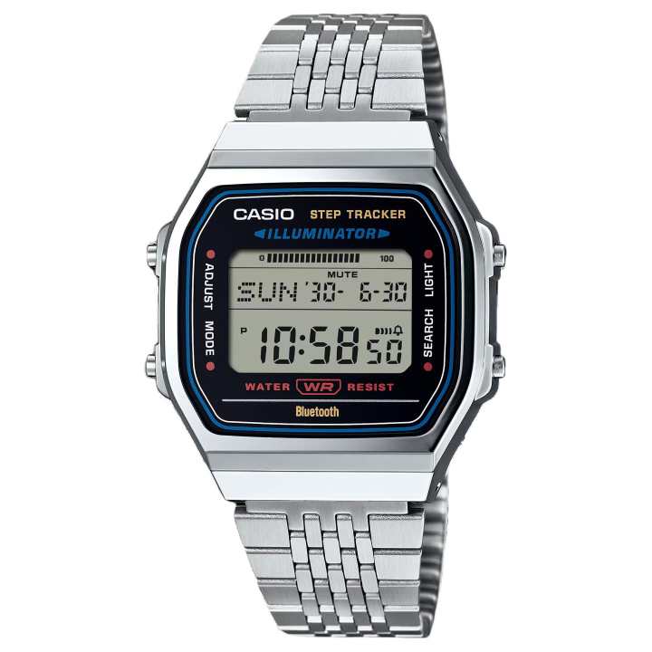CASIO CASIO VINTAGE 30m Water Resistant Quartz Movement Stainless Steel Strap Watch Men's Watches