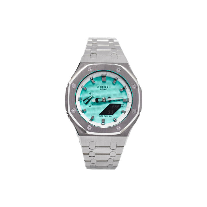 CASIO CASIO Custom Collection Quartz Movement Stainless Steel Watchband Watch Men's Watches Blue Dial