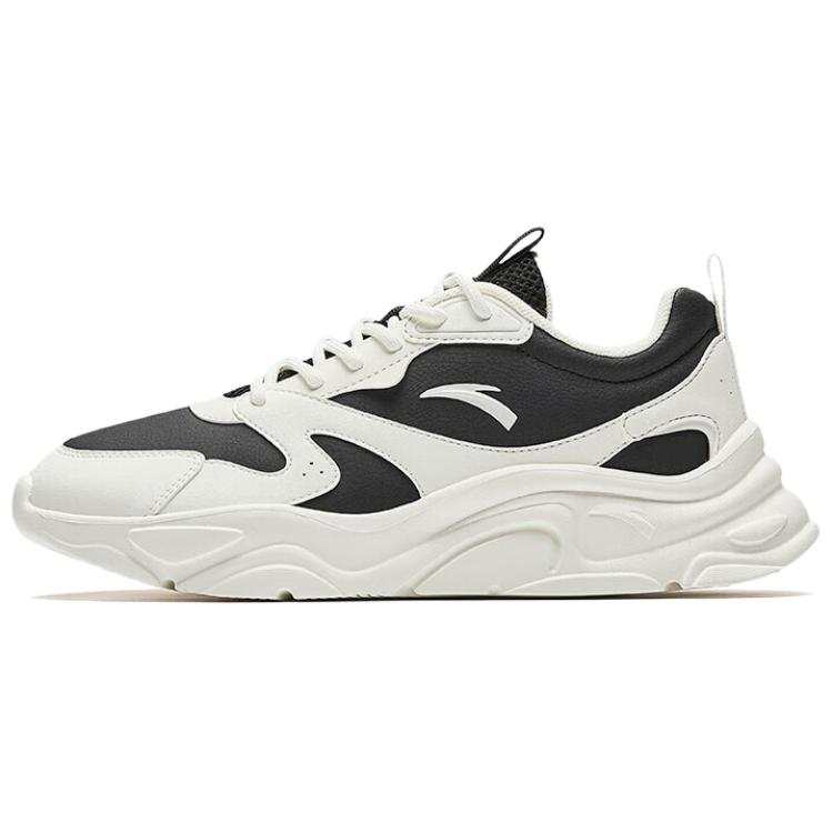 ANTA SUPERSTORE CHAOJIANTA Slip Resistant Abrasion Resistant Coverage Low top Casual Shoes Women's White Black