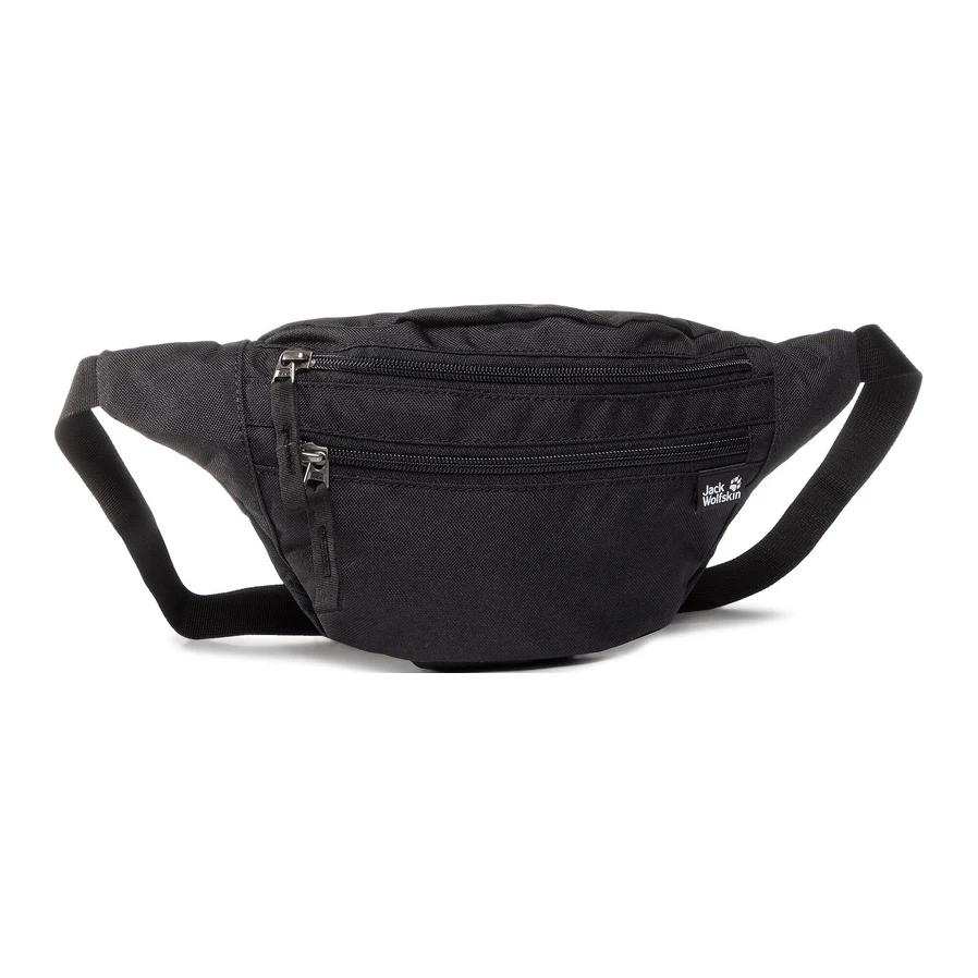 Jack Wolfskin No Capacity Portable Fanny Pack Outdoor Bag Polyester Black Unisex