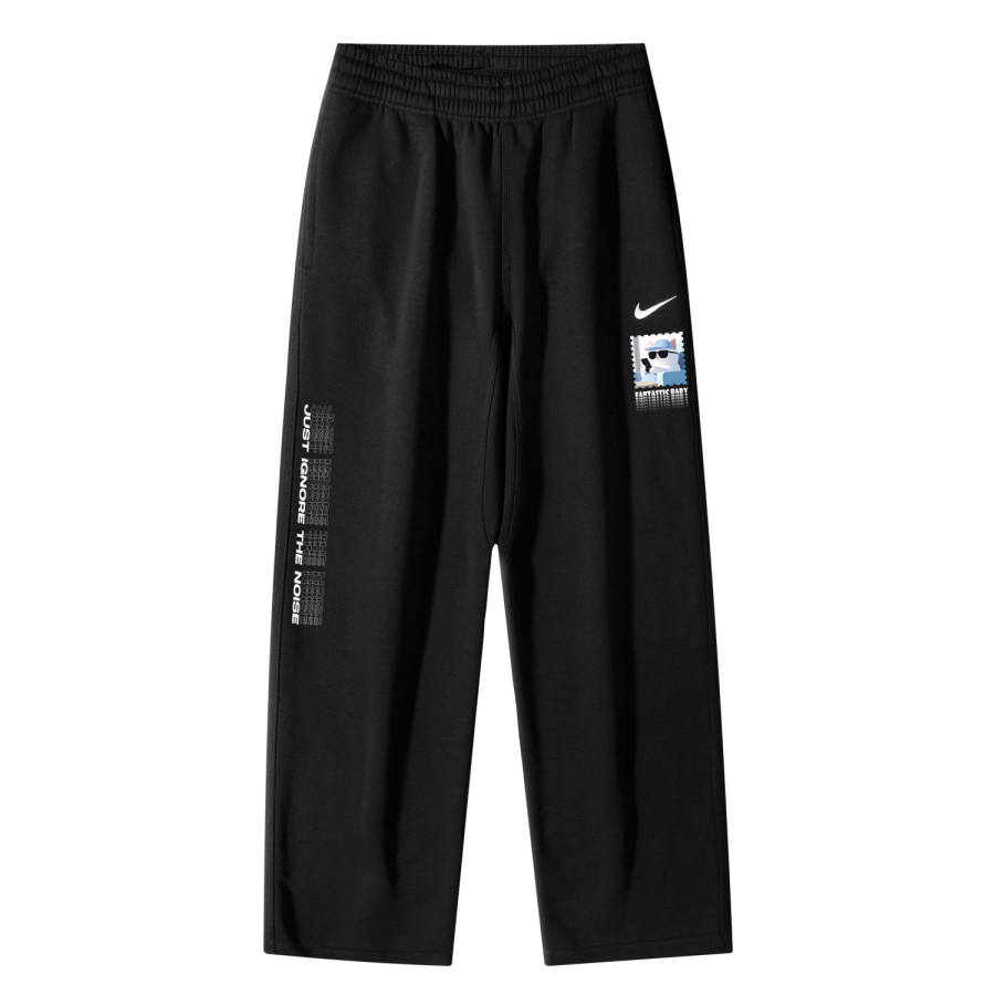 Nike Nike AS Nike Club OH Pant Swoosh NF Cell Phones Kitten Logo Breathable Fleece Lined Casual Knitted Sweatpants Unisex
