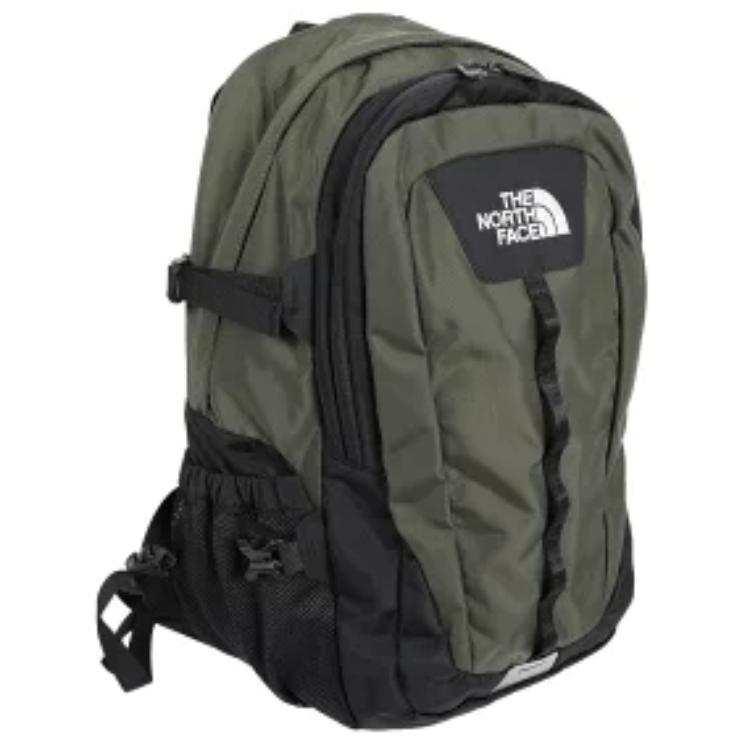 THE NORTH FACE 27L Multifunction Backpack Outdoor Bag Recycled Nylon Nouveau Gray Green Unisex