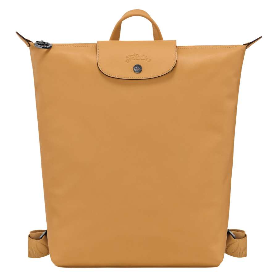 LONGCHAMP LONGCHAMP Le Pliage Xtra Cow Leather Backpack Medium Unisex Honey
