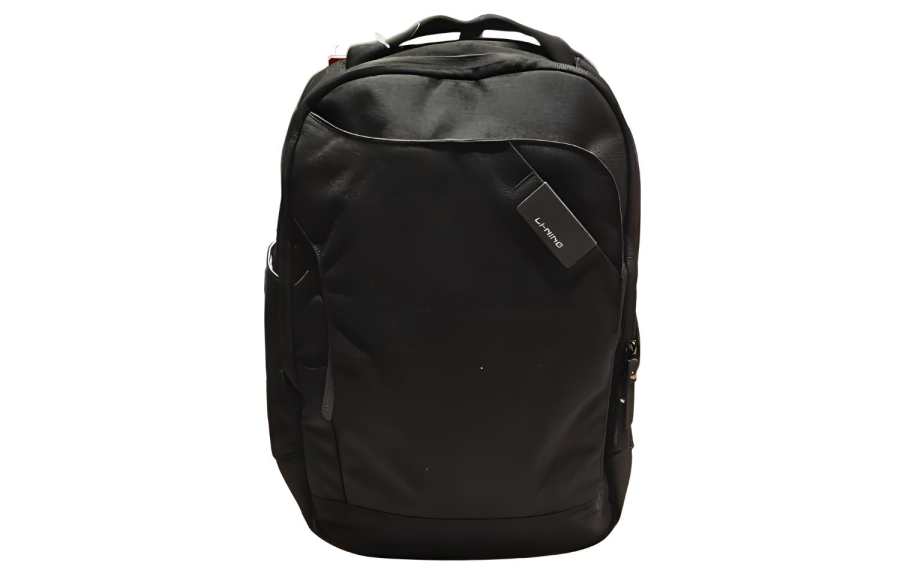 Li-Ning Li Ning Athleisure Polyester Backpack Regular Unisex Black