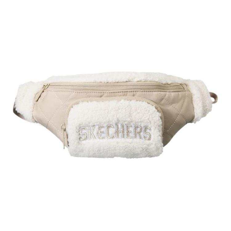 Skechers Cotton Fanny Pack Small Unisex Heather Cord Gray