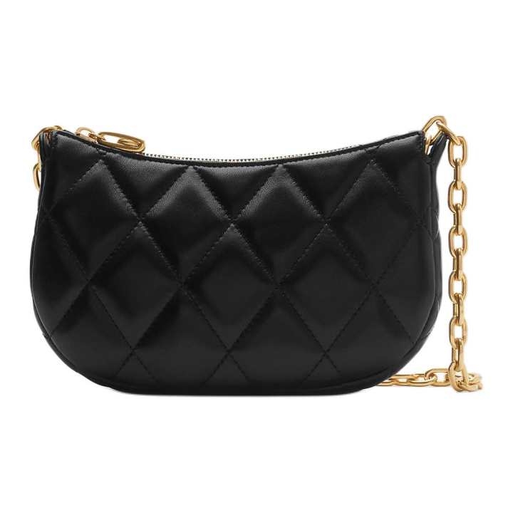 Burberry Burberry Lambskin Shoulder Bag Women's Black
