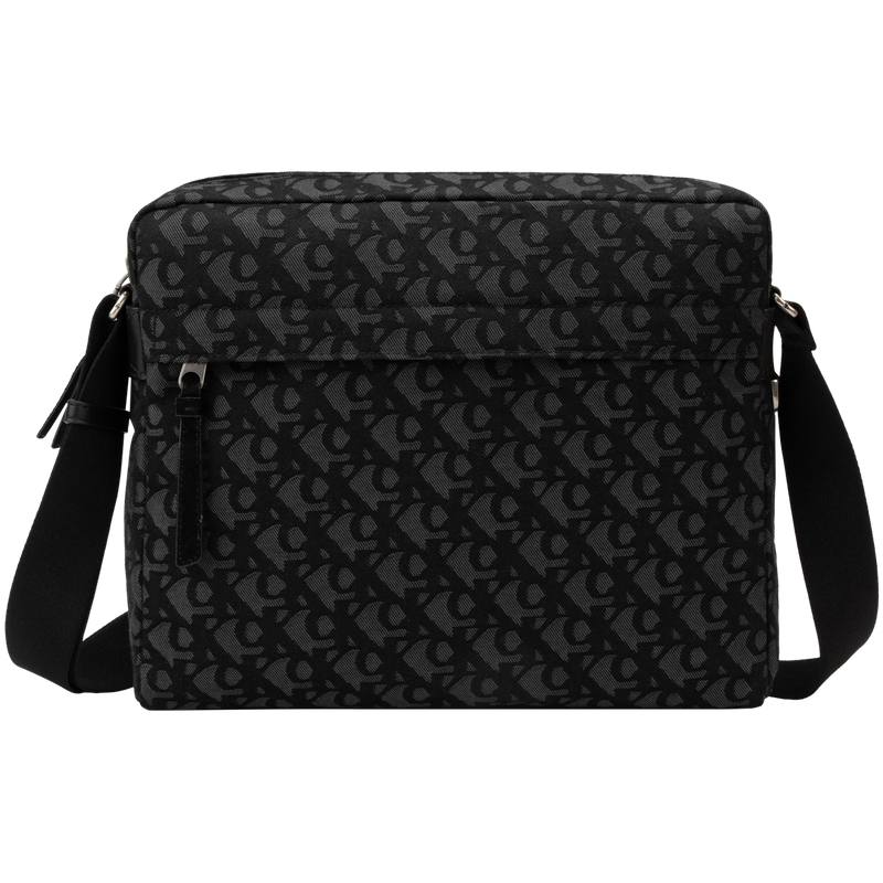 CALVIN KLEIN Fabric Shoulder Bag Men's Space Black