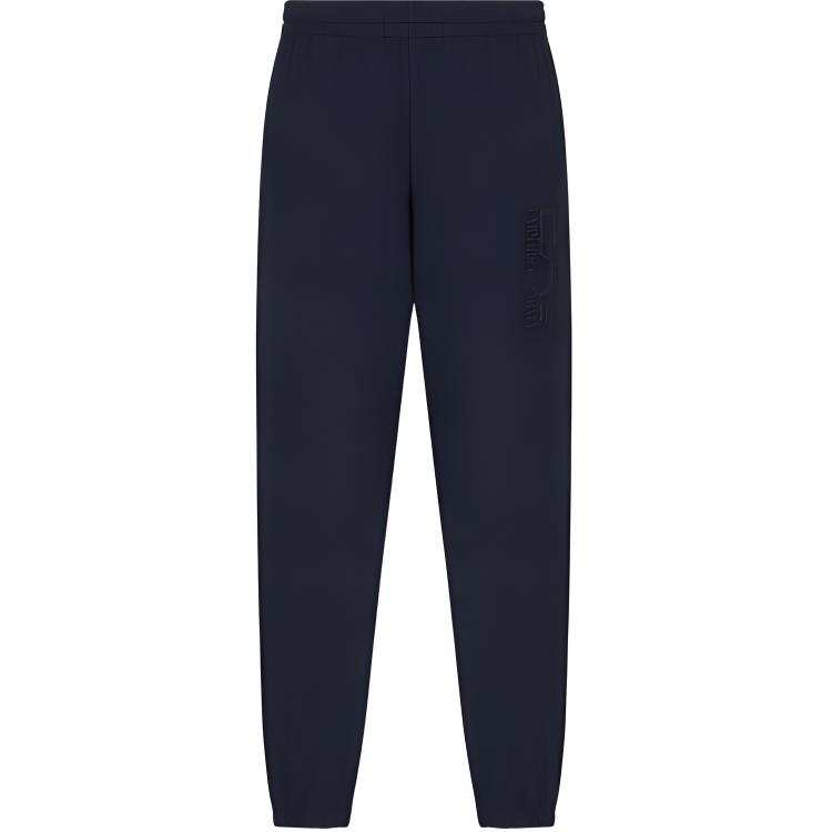 EMPORIO ARMANI EA7 SS25 Knitted Sweatpants Men's Navy Blue
