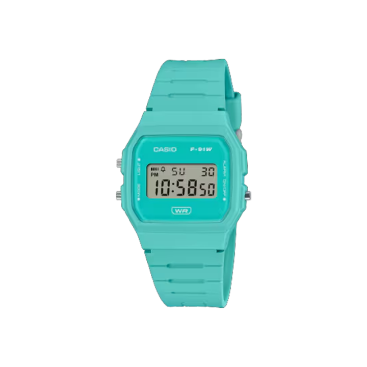 CASIO CASIO POP Quartz Movement Resin Strap Watch Unisex Blue Dial