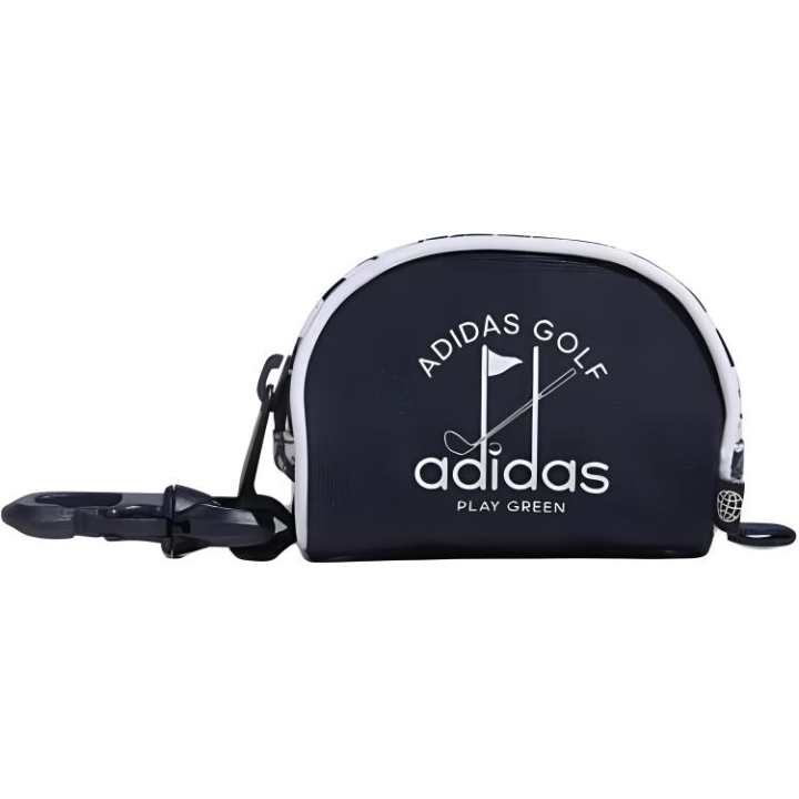 Adidas Adidas Recycled Polyester Plain Weave Fabric Storage Bag Unisex Collegiate Marine Blue & White