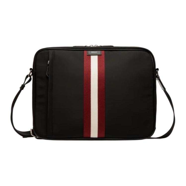 BALLY BALLY Fabric Crossbody Bag Men's Black