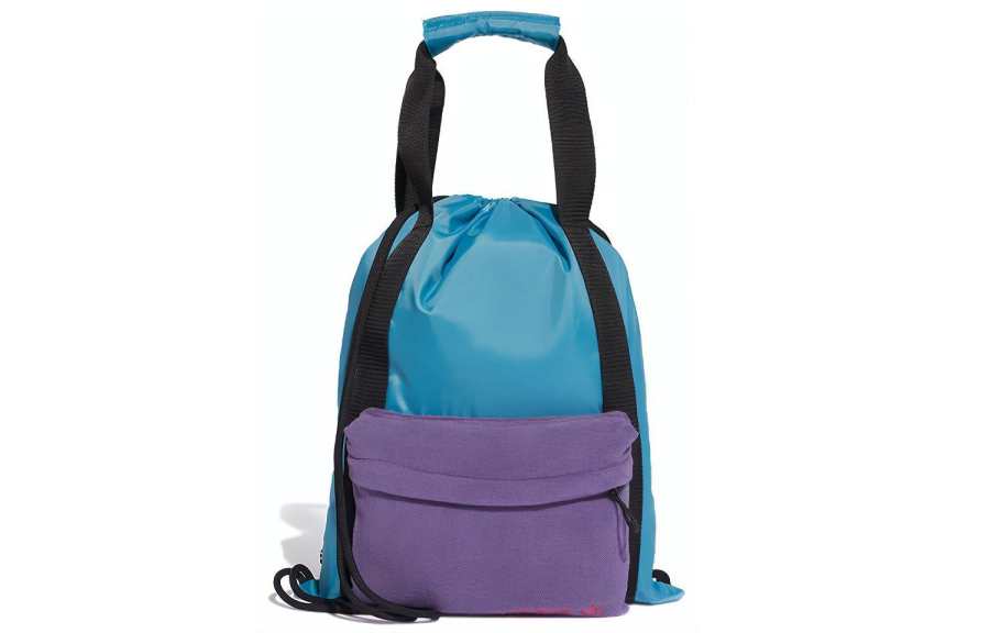Adidas Originals Trefoil Polyester Handbag Regular Women's Blue Purple