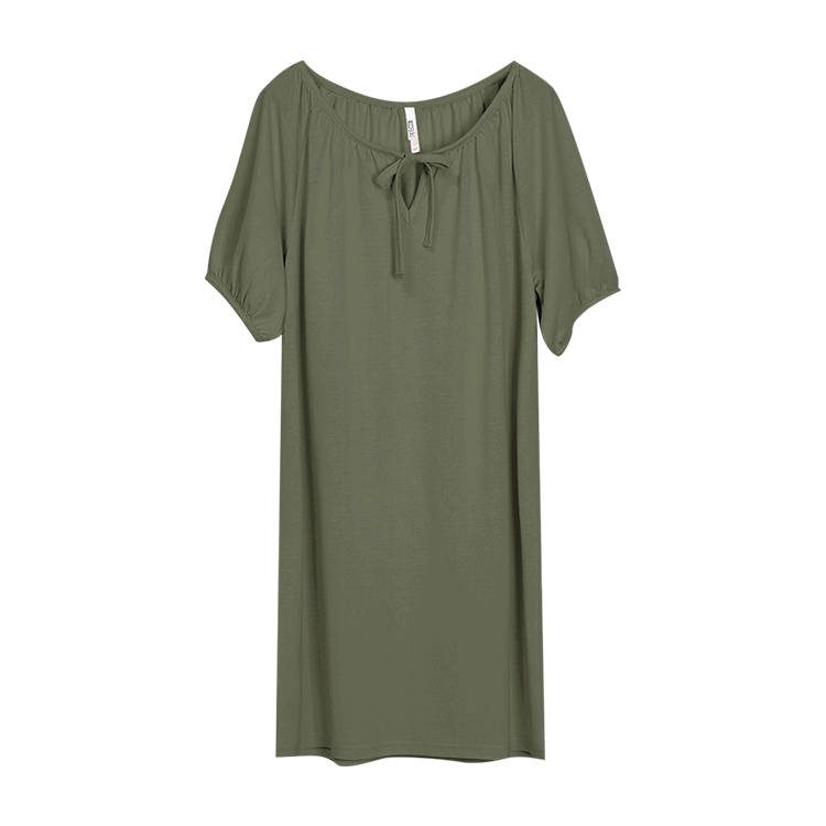 HONGDOUJUJIA Red Beans At Home Nightgown Women's