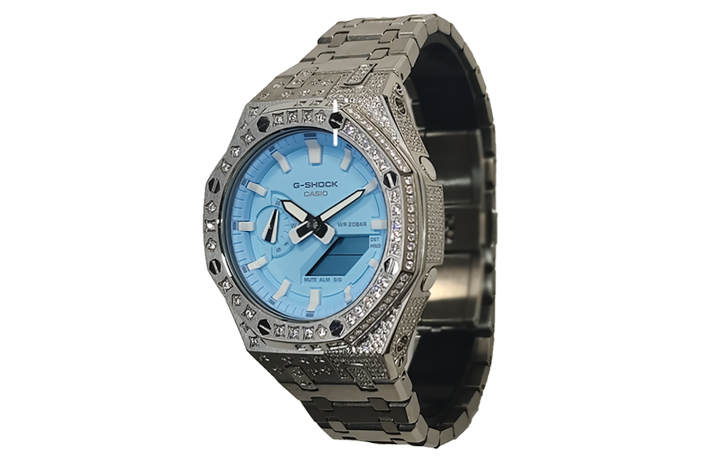 CASIO CASIO Men Liquid Crystal/Analog Dual Display Series Blue Watch