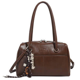 Disney Mickey Mouse Pu Shoulder Bag Women's Brown