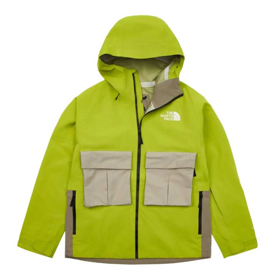 THE NORTH FACE Waterproof, Windproof, Breathable, Abrasion Resistant, Water Repellent Windbreaker Jacket Men's Green