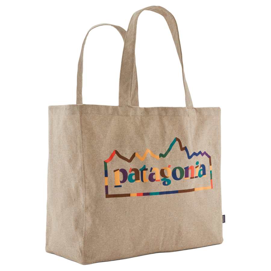Patagonia Recycled Material Shoulder Bag Extra Large Unisex Tan