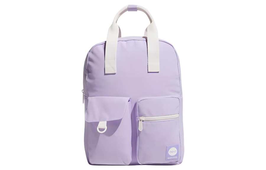 Adidas Neo Recycled Polyester Backpack Small Women's Purple