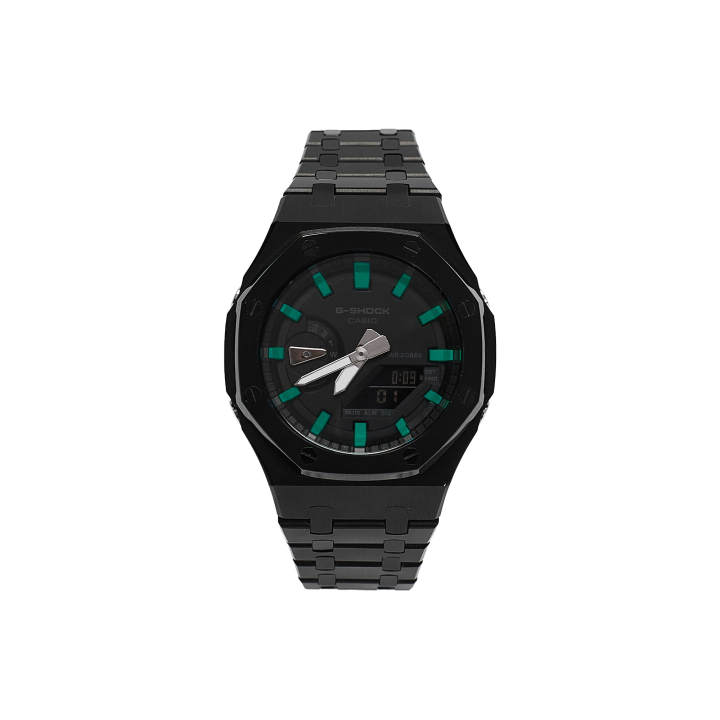 CASIO CASIO Custom Collection Quartz Movement Stainless Steel Watchband Watch Men's Watches Black Dial