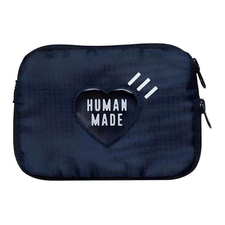 HUMAN MADE HUMAN MADE Polyester Makeup Bag Women's Marine Blue