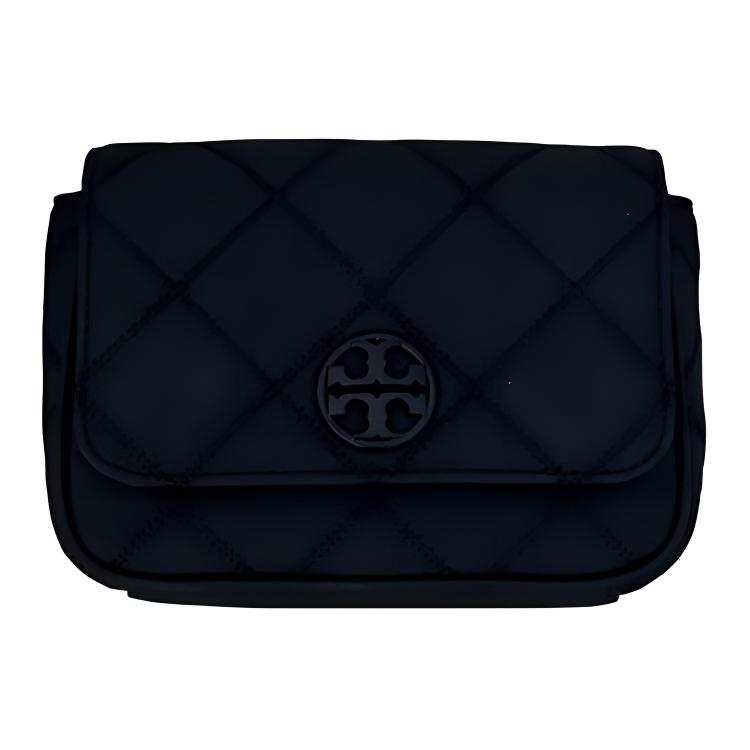 TORY BURCH Matte Leather Fanny Pack Women's Matte Black