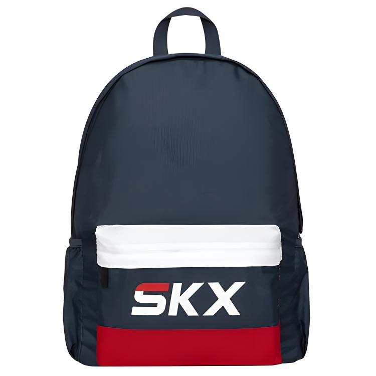 Skechers Casual Fabric Backpack Regular Unisex Navy Blue