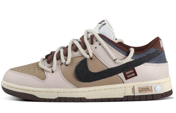 Nike Nike Dunk Abrasion Resistant Low top Skateboard Shoes Women's Brown