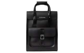 Dr.Martens Adjustable Strap Leather Backpack Regular Unisex Black