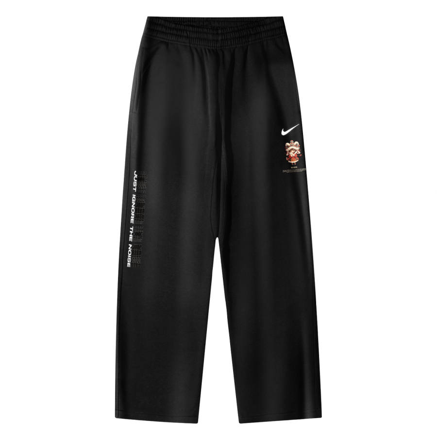 Nike Nike CNY AS Nike Club OH Pant Swoosh NF Year Of The Snake Dog Prosperous Home Logo Breathable Fleece Lined Casual